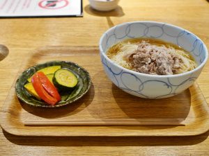 「肉そうめん」1300円