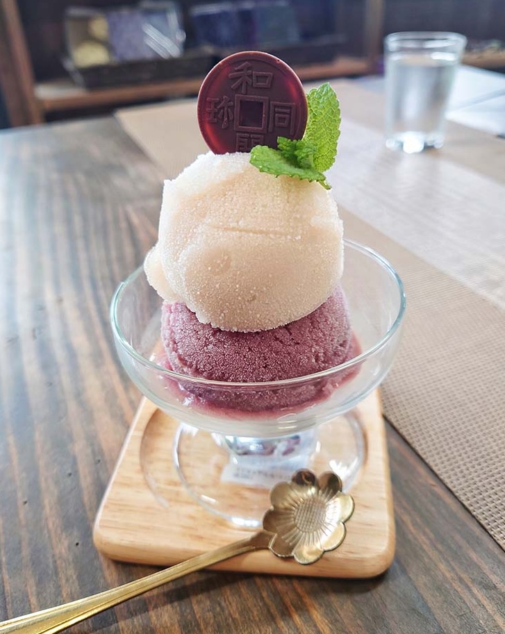 「アイスクリーム」ダブル650円