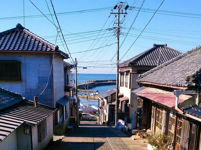 日本遺産に認定されていた外川地区の町並み [食楽web]