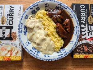 『ハウス食品』の「バター香るターメリックライスの素」で作ったご飯とも相性バツグン [食楽web]
