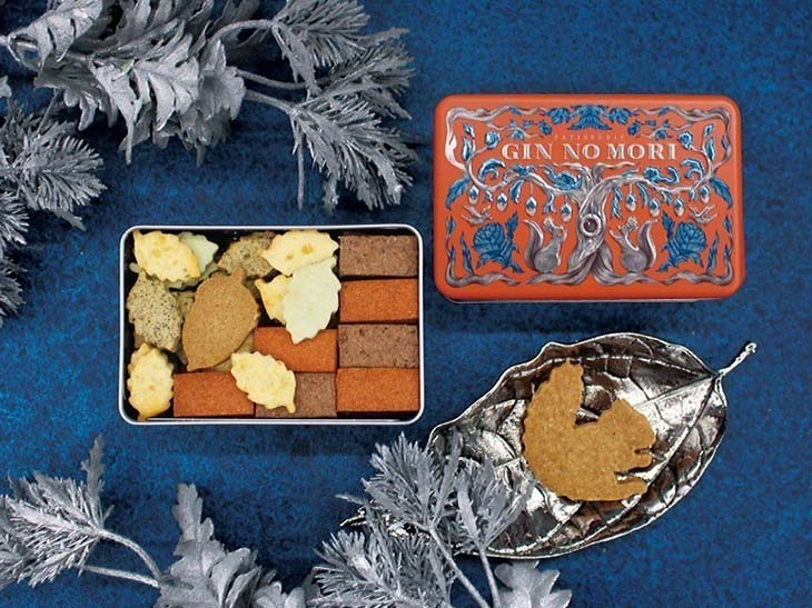 ストーリーのある形のクッキーの詰合せ「森の恵みクッキー プティボワ グランスタ東京店限定缶」1890円。販売場所:グランスタ東京