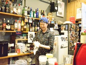 一緒にお店を営む凡さんのパートナー