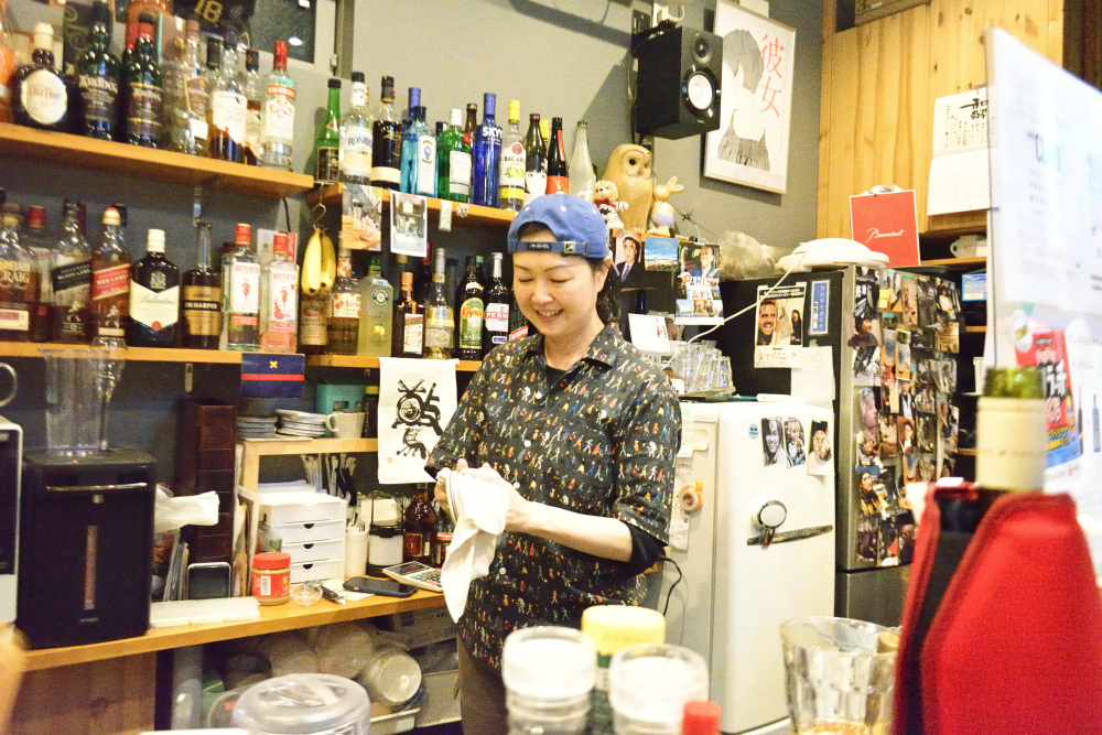 一緒にお店を営む凡さんのパートナー