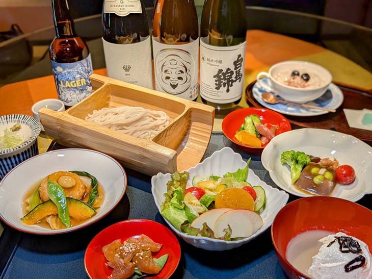 『創舎わちがい』の「芸術祭 塩の道お祭り御前」3000円