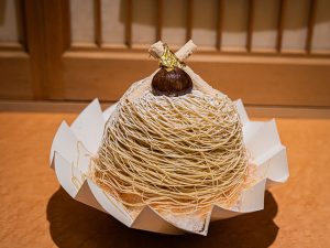 「モンブラン」2500円　販売期間：9月12日（木）～11月30日（土）、イートイン・テイクアウト可