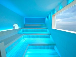 船出の気分が味わえる「Ship Sauna」