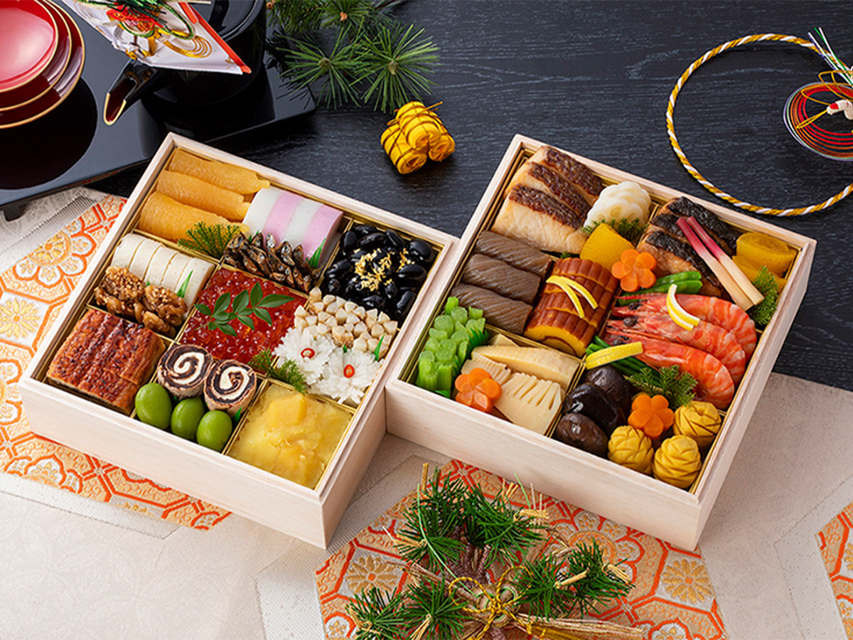 「花暦 二段重」3万2000円(税・送料込)