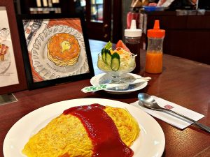 「オムライスセット」[食楽web]