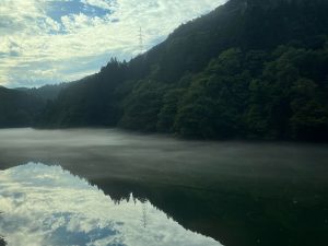 こんな美しい景色の連続。JR只見線には一度は乗ってほしい