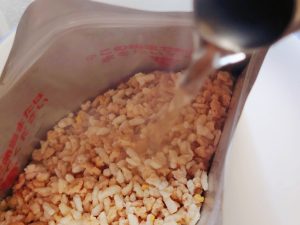 シンプルな作り方。3分で出来上がり