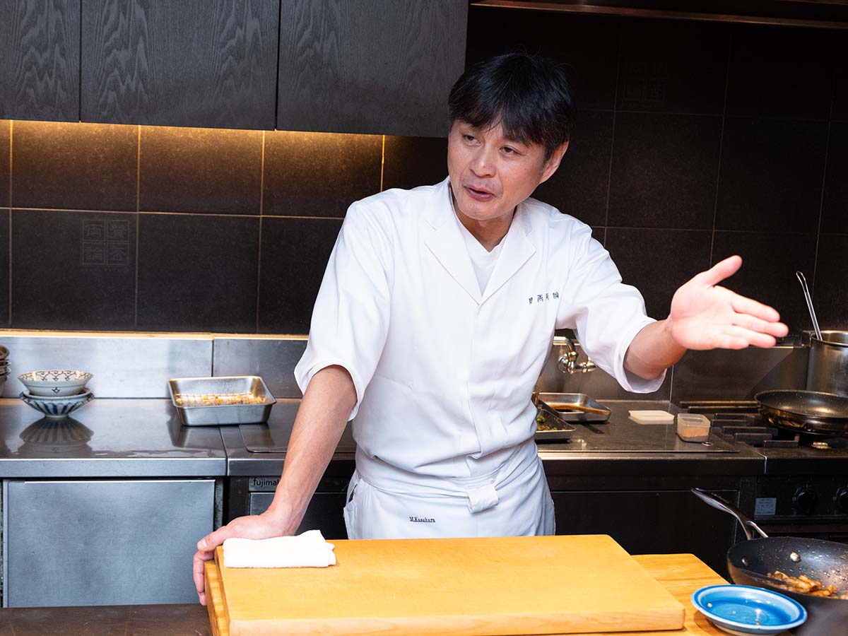 「肉じゃがとか筑前煮とか、みなさんがイメージする和食はだいたい甘じょっぱい味、カンロ飴と同じですね」(笠原さん)