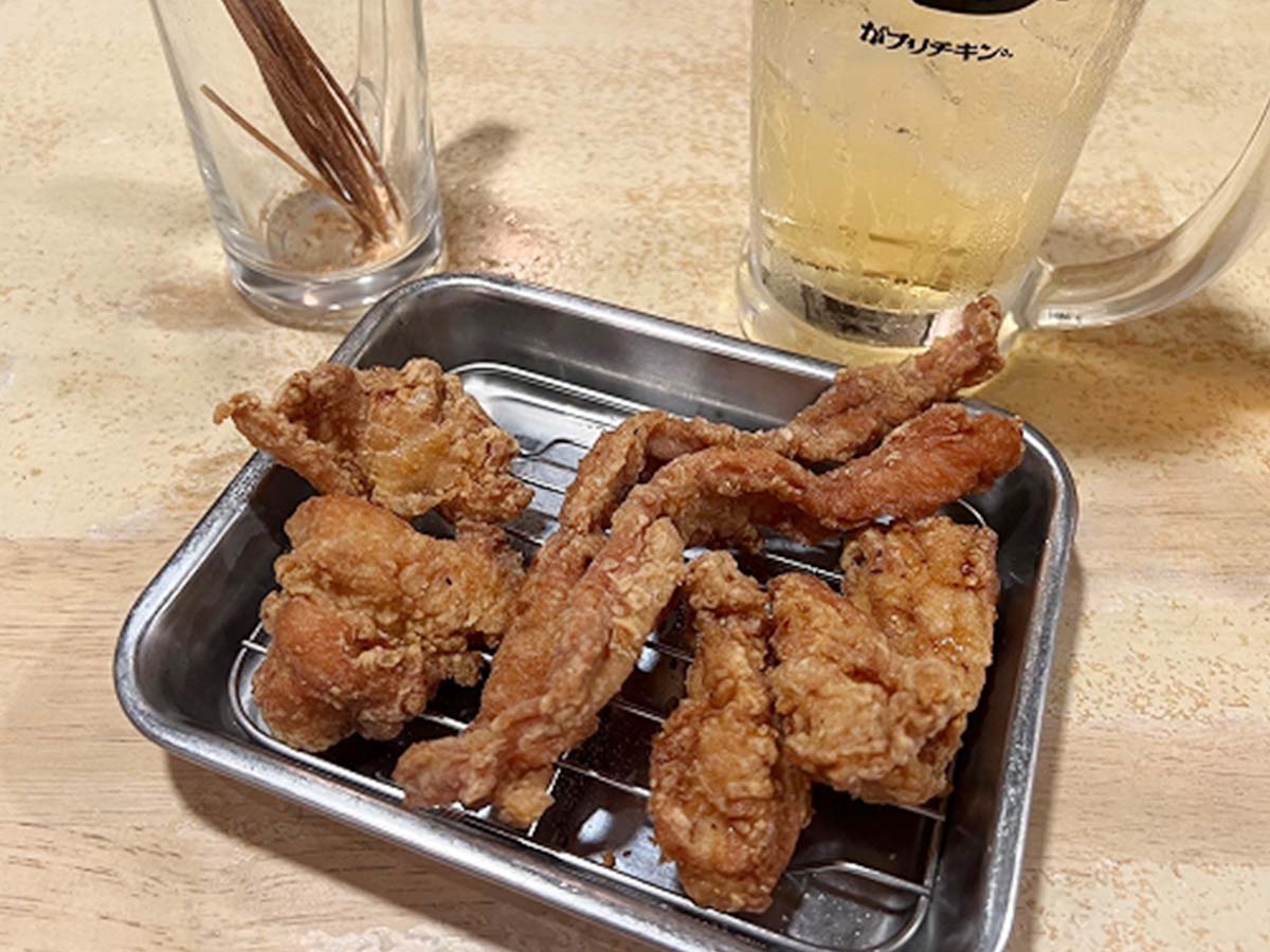 がブリチキンの「米粉からあげ(やげん・ネック・鶏トロ)」