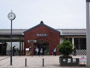 喜多方ラーメンの本拠地・喜多方市の喜多方駅