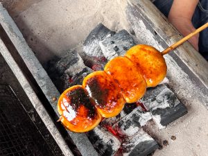 群馬名物の“焼まんじゅう”