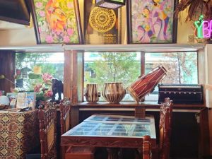 異国情緒あふれる店内も素敵