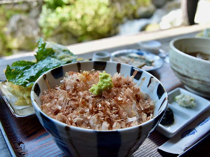 さびめしの美味しいこと!