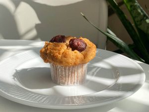 「和栗マフィン」540円　※10月〜無くなり次第終了