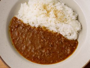 鶏キーマカレー
