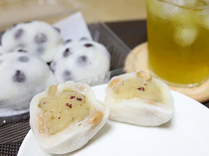 三者三葉のあんと豆が楽しめるお豆三兄弟 ［食楽web］