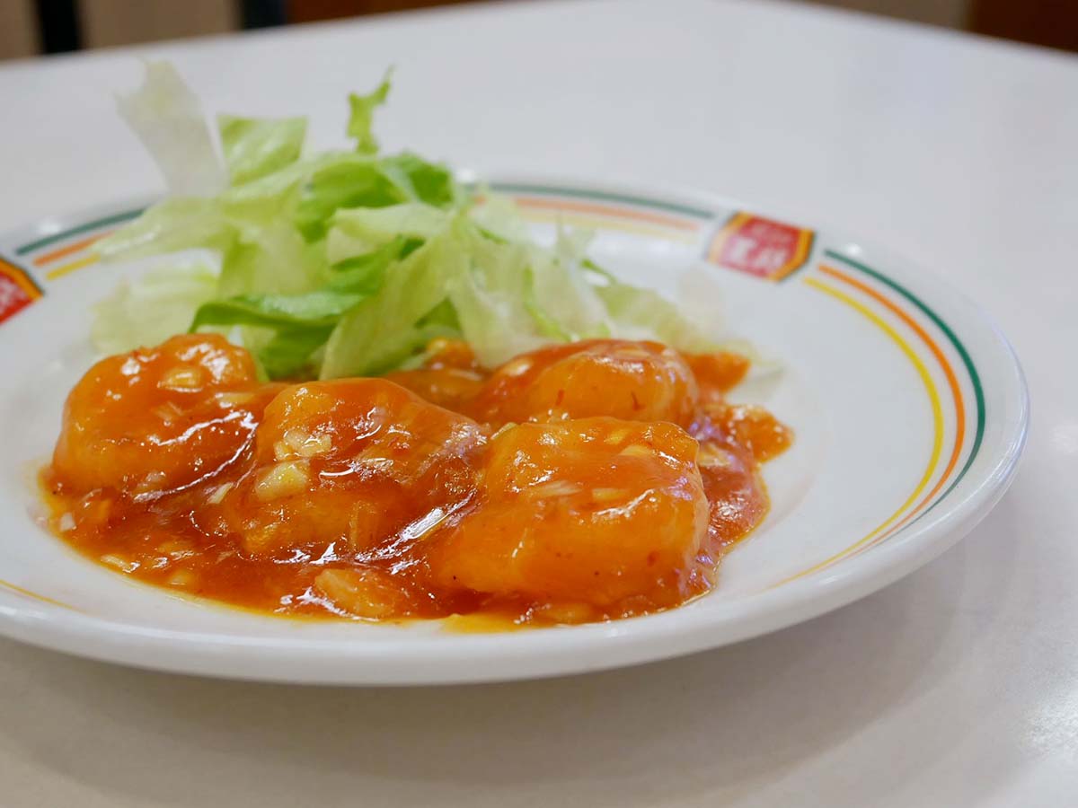 ジャストサイズのエビチリはいい?