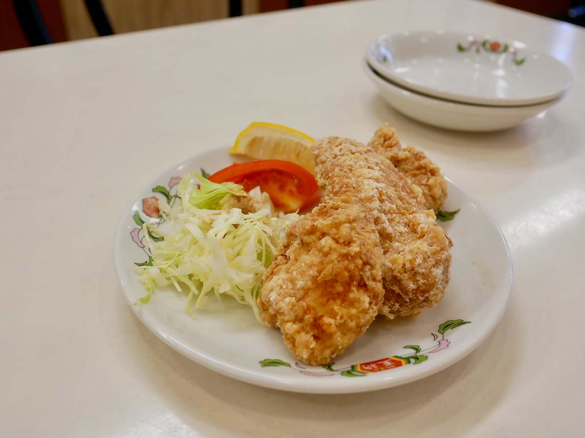 脂質の少ないむね肉を使った「鶏の唐揚」　［食楽web］
