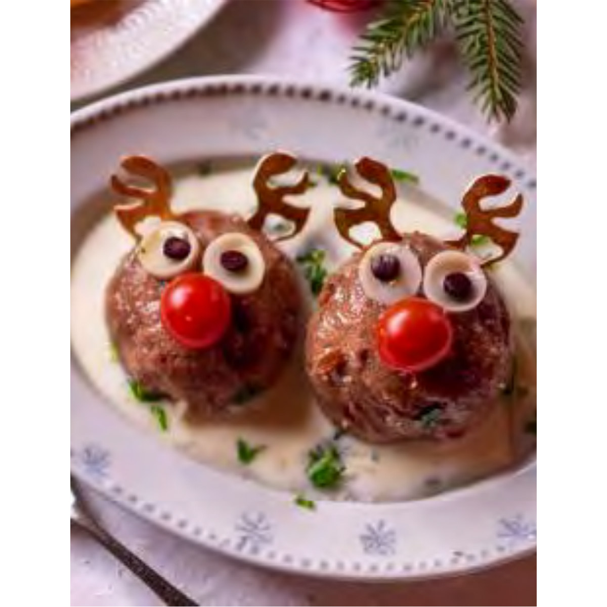 『World Christmas toroli(ワールドクリスマストロリ)』の「本場ドイツの濃厚トナカイミートボール」