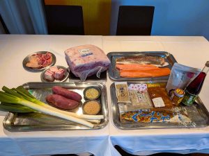 『アルカナ東京』のコースに使用している福井県食材