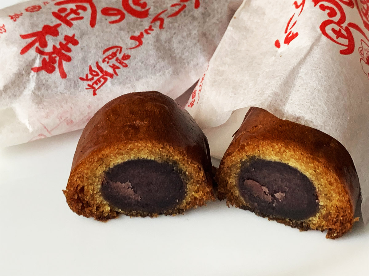 菓子処 京屋「かりんとう饅頭 鬼の金棒」(1個 162円)