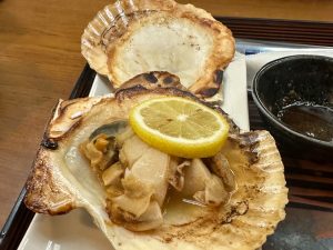 ホタテのバター焼き
