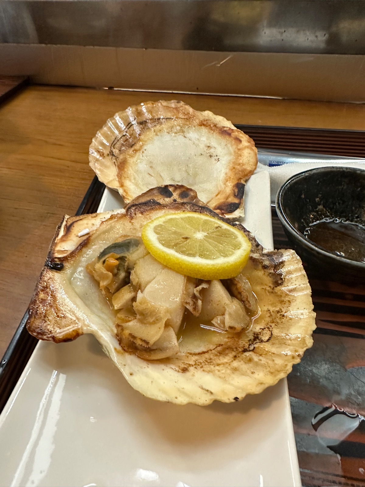 ホタテのバター焼き