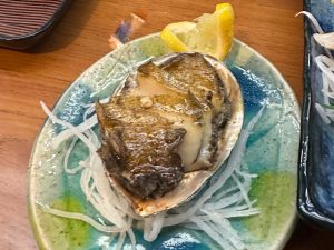 焼きアワビ