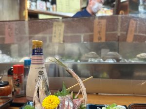 あじのお刺身