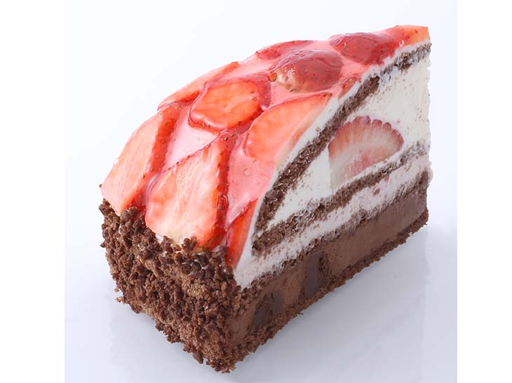 「あまおう苺と生チョコのトルテ/紅ほっぺ苺と生チョコのトルテ」843円 ※販売期間: 1月11日(土)~3月4日(火)