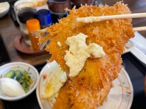 「タルタルソース」を追加すると違った味わいに