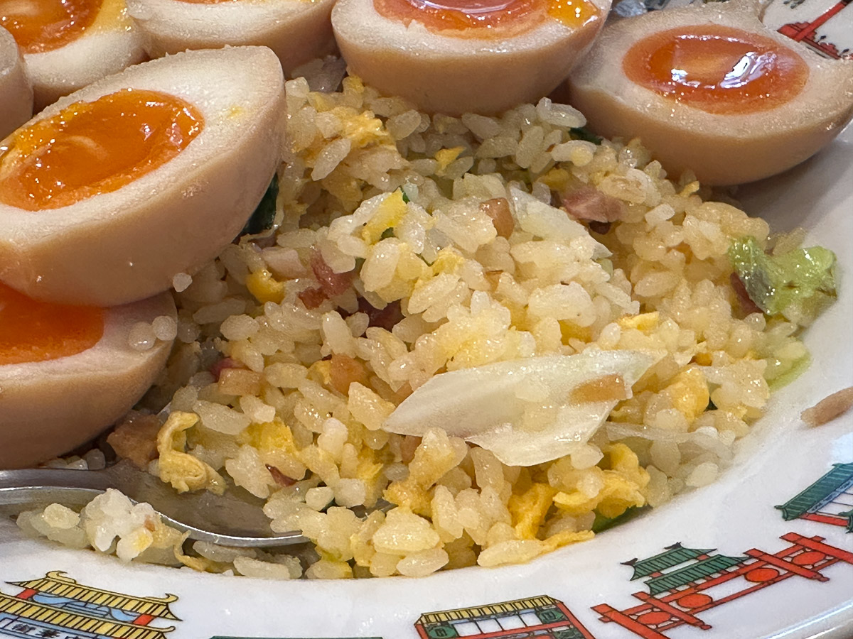 パラパラであっさり味のチャーハン