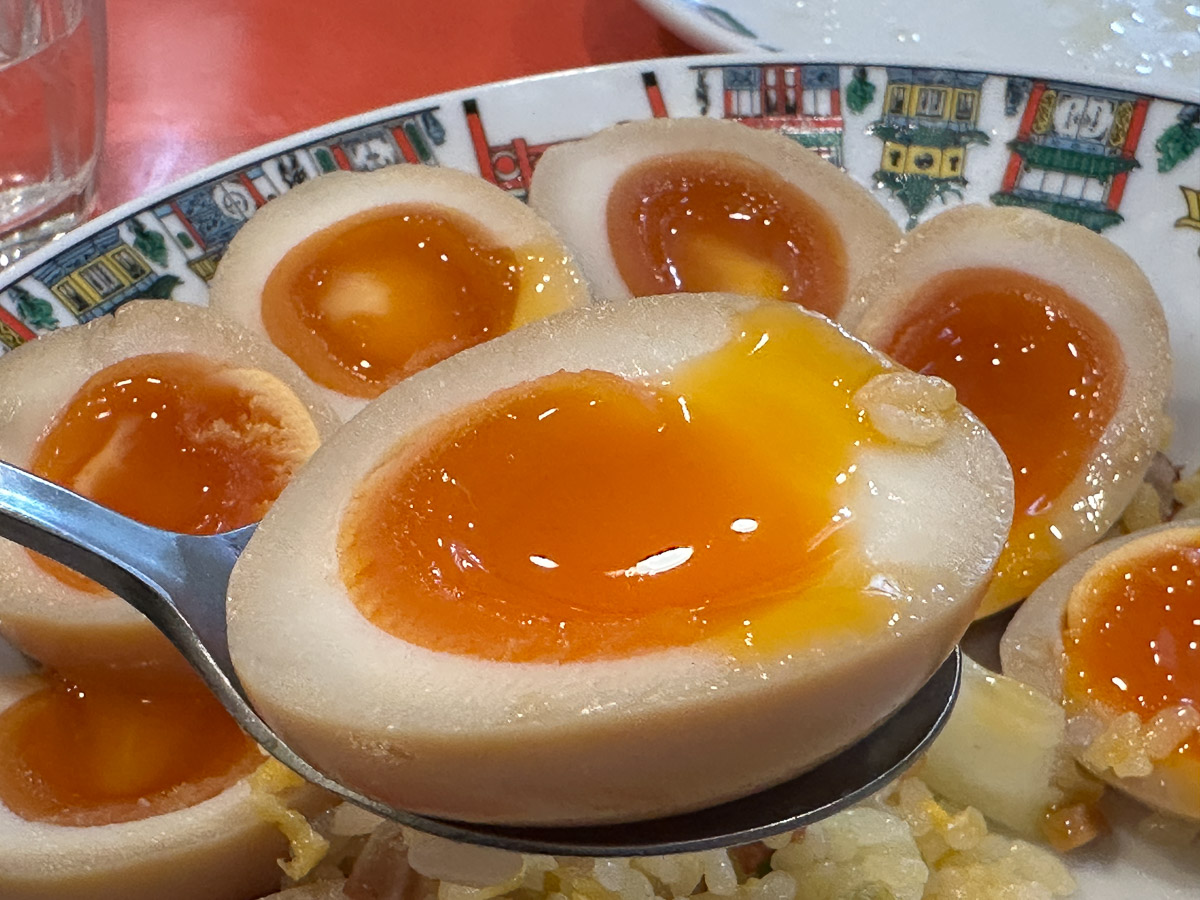 煮卵の味の塩梅がめちゃくちゃ良い!