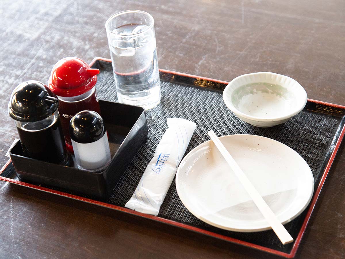 蒸し釜使用料と引き換えにもらう食器と調味料
