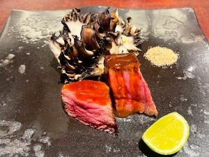 「コルザ スペシャリティー【信州プレミアムビーフもろみ焼き】」。最高級の味わいです