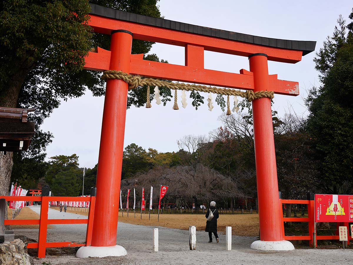 境内全域が「古都京都の文化財」として世界遺産に登録されている