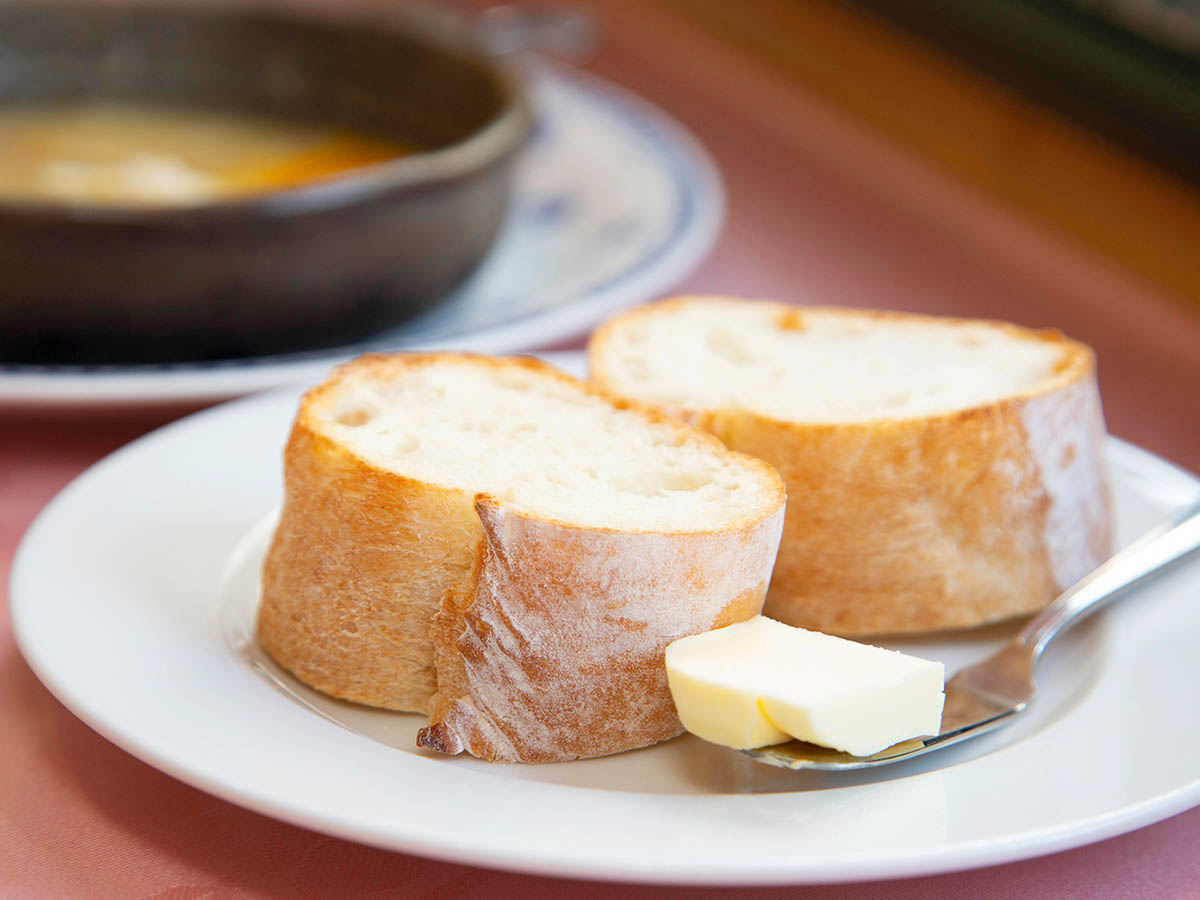 特注のやわらかなフランスパン