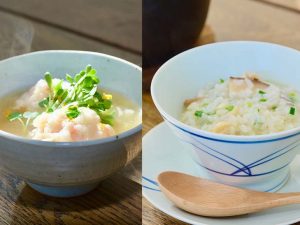 インフルエンザに負けない体に。“帆立のお粥＆海老しんじょ”で体ぽかぽか、免疫力アップ！【冬の養生レシピ】