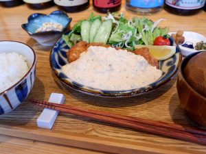 『宮崎風土 くわんね Quwanne』の「チキン南蛮定食」