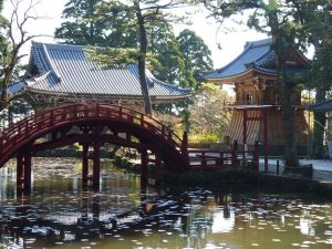 伊勢神宮の奥の院として知られる金剛證寺。日本三大虚空蔵菩薩の福威智満虚空蔵大菩薩を祀ります