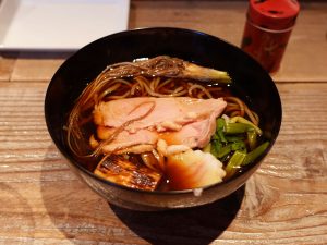 「鴨芹そば」3025円