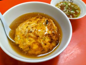 トロトロの天津餡がたまらない「天津キムチチャーハン」