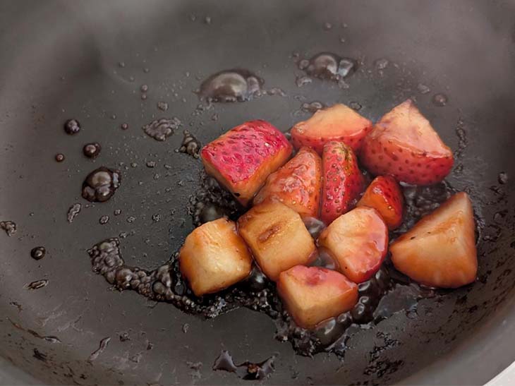 果肉感を残した方が美味しい