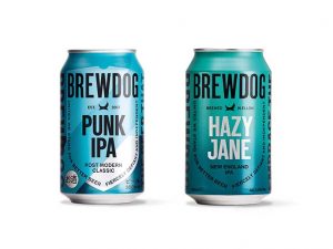 BREWDOGの「PUNK IPA」と「HAZY JANE」