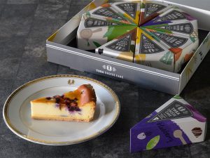 「チーズケーキ 10個セット（5種）」なら、すべての定番フレーバーが味わえる。5400円（税込・送料別）