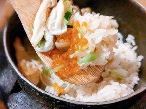 米も一粒ひとつぶが立ち上がり、ツヤツヤ