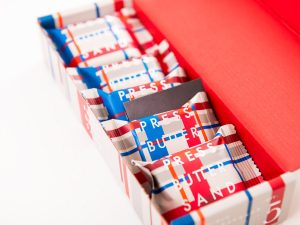 「バターサンド（ソルティキャラメルショコラ）」5個入り1512円